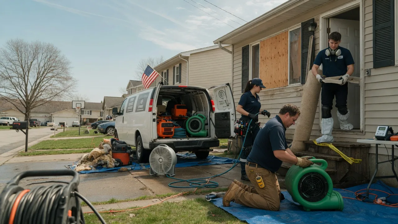 Water Damage Restoration in La Ward, TX near me